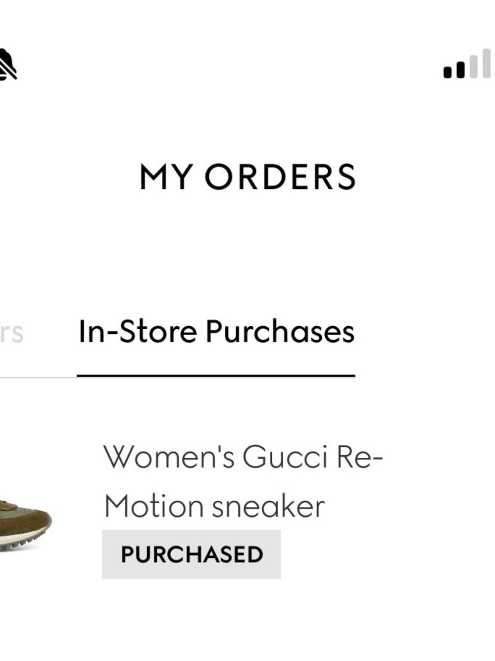 Gucci Olive Suede Runner with Red-Green Web Stripe - Picture 7 of 8